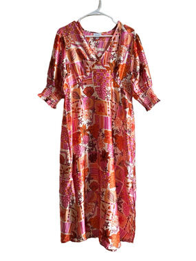 NEON ROSE Boho Maxi Dress